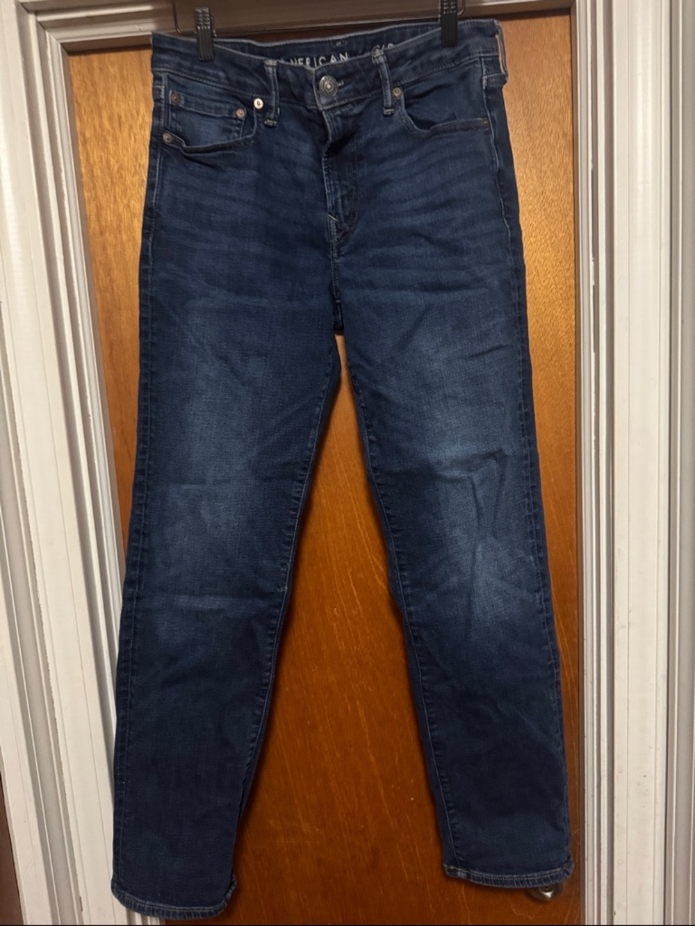 American Eagle Outfitters Men’s Indigo Original Straight Jeans Sz 32x34